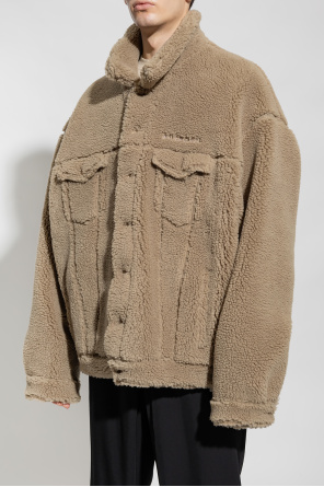 Balenciaga balenciaga 80s structured shoulder jacket item