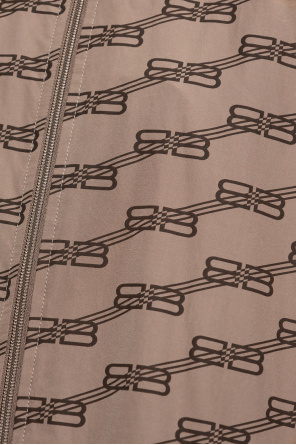 Balenciaga Zip Detail Crop Sweatshirt & Pants Set