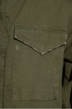 Balenciaga Jacket with concealed hood