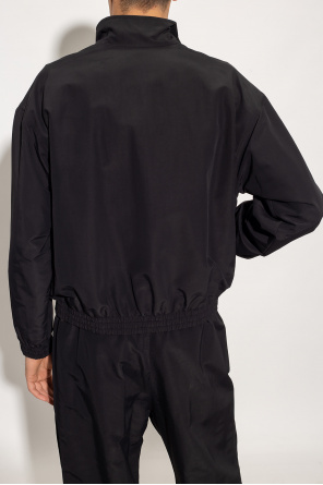 Balenciaga V-knit jacket with logo