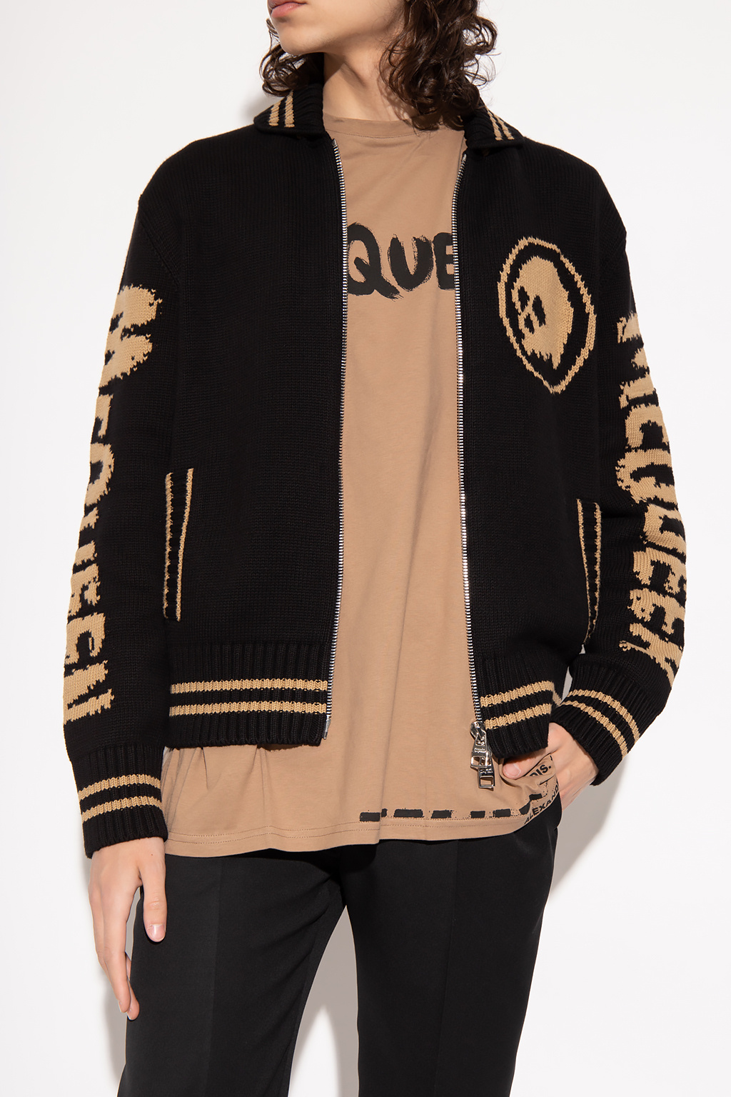 Alexander McQueen Sweatshirt with collar