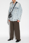 Balenciaga light blue Oversize denim jacket