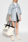 Balenciaga light blue Oversize denim jacket