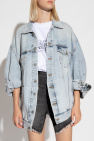 Balenciaga light blue Oversize denim jacket