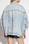Balenciaga light blue Oversize denim jacket
