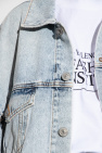Balenciaga light blue Oversize denim jacket