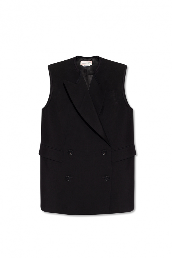 Alexander McQueen Double-breasted vest
