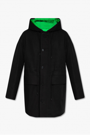 Hooded jacket od bottega olivo Veneta