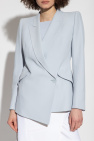 Alexander McQueen light blue Blazer with pockets