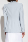 Alexander McQueen light blue Blazer with pockets