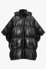 Saint Laurent BLACK Leather poncho