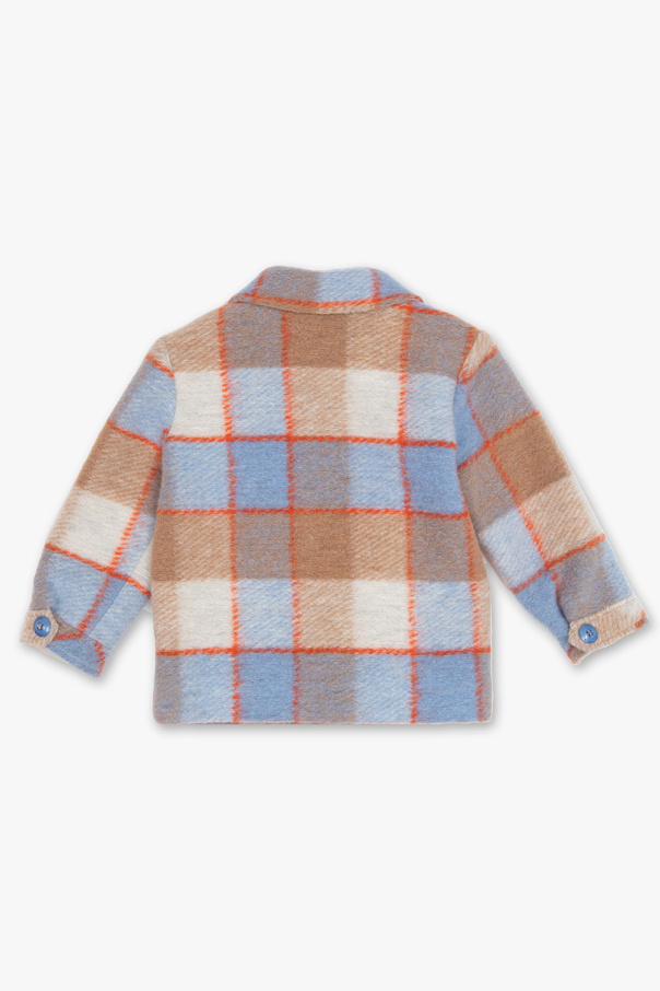 Gucci Kids Checked jacket