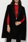 Saint Laurent BLACK Wool tuxedo cape