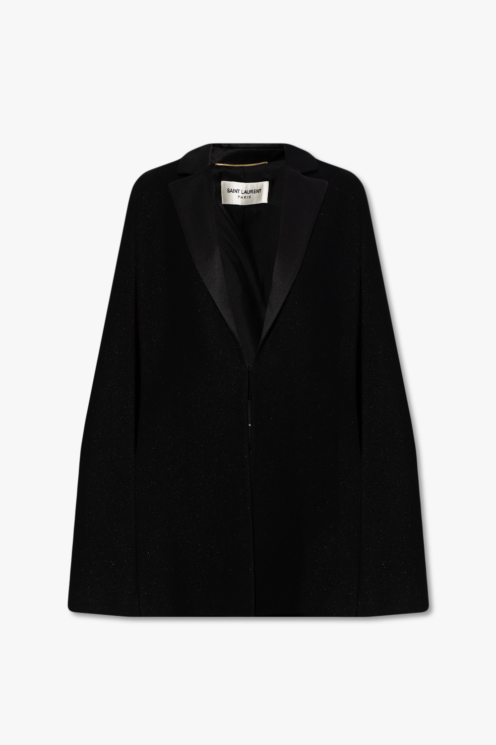 Saint Laurent Wool tuxedo cape