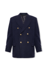 Gucci NAVY BLUE Short wool coat