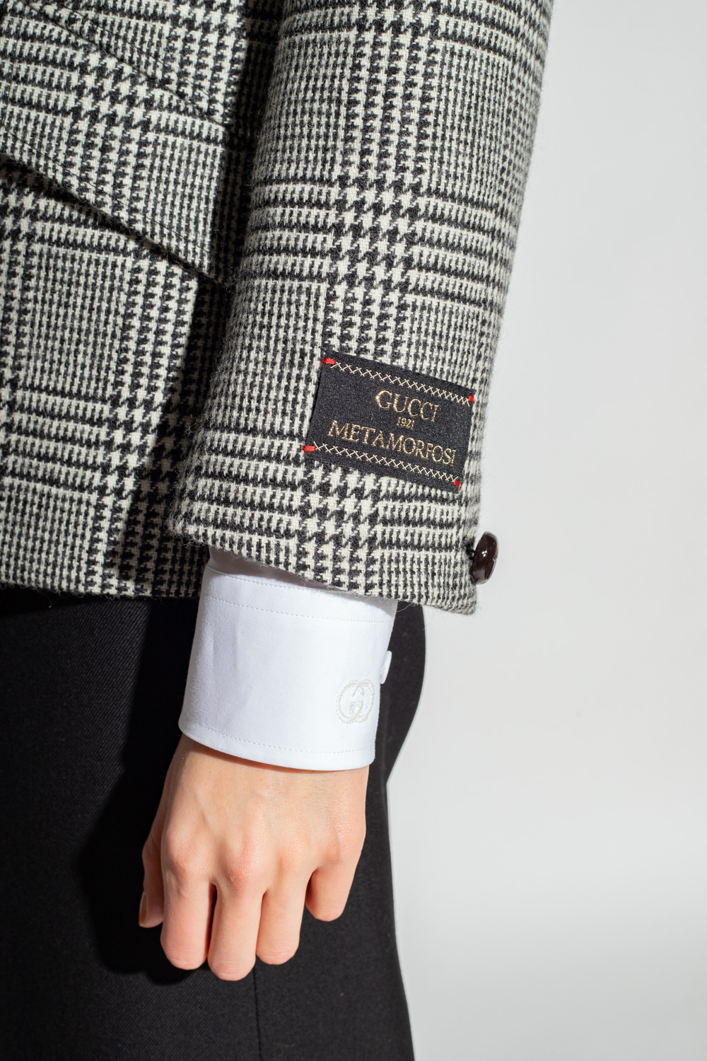 Gucci Checked blazer