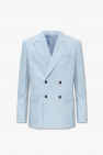 Alexander McQueen BLUE Blazer with vent