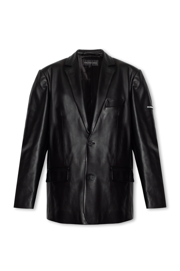 Balenciaga Leather blazer