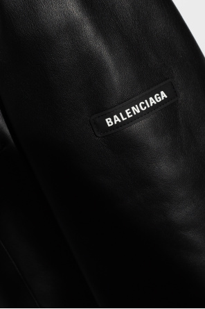 Balenciaga Leather blazer