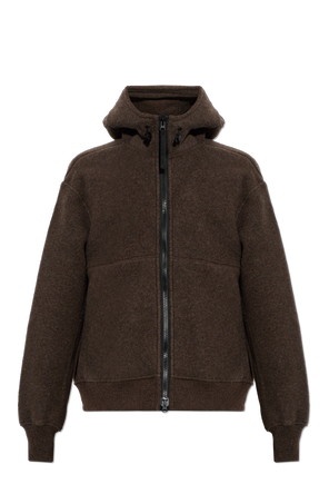 Hooded fleece sweatshirt