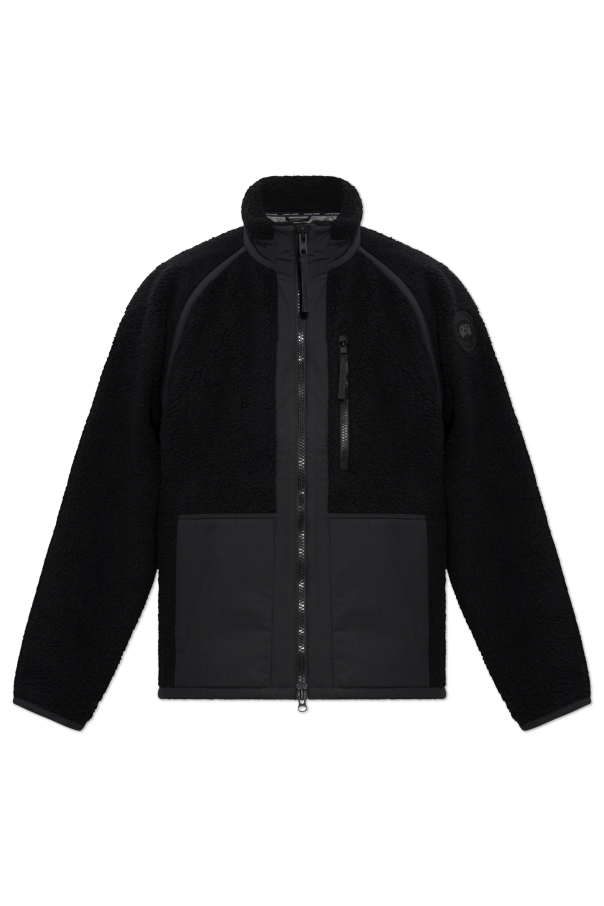 Fleece jacket with stand-up collar od Canada Goose