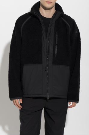 Canada Goose Fleece jacket with stand-up collar