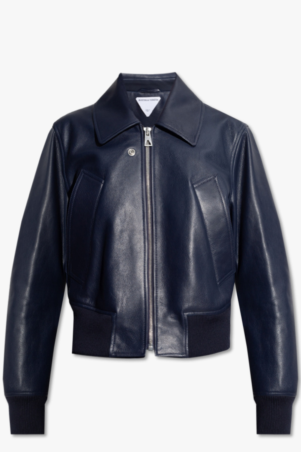 Bottega Schwarz Veneta Leather jacket