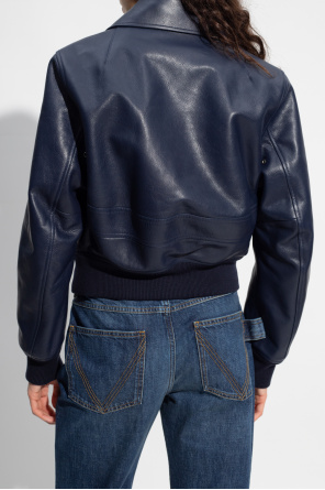 Bottega Schwarz Veneta Leather jacket