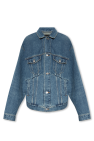 Balenciaga Asymmetric denim jacket