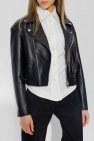 Bottega Veneta Leather biker jacket