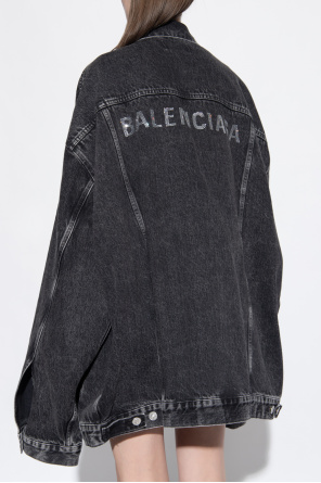 Balenciaga Kurtka jeansowa o kroju ‘oversize’