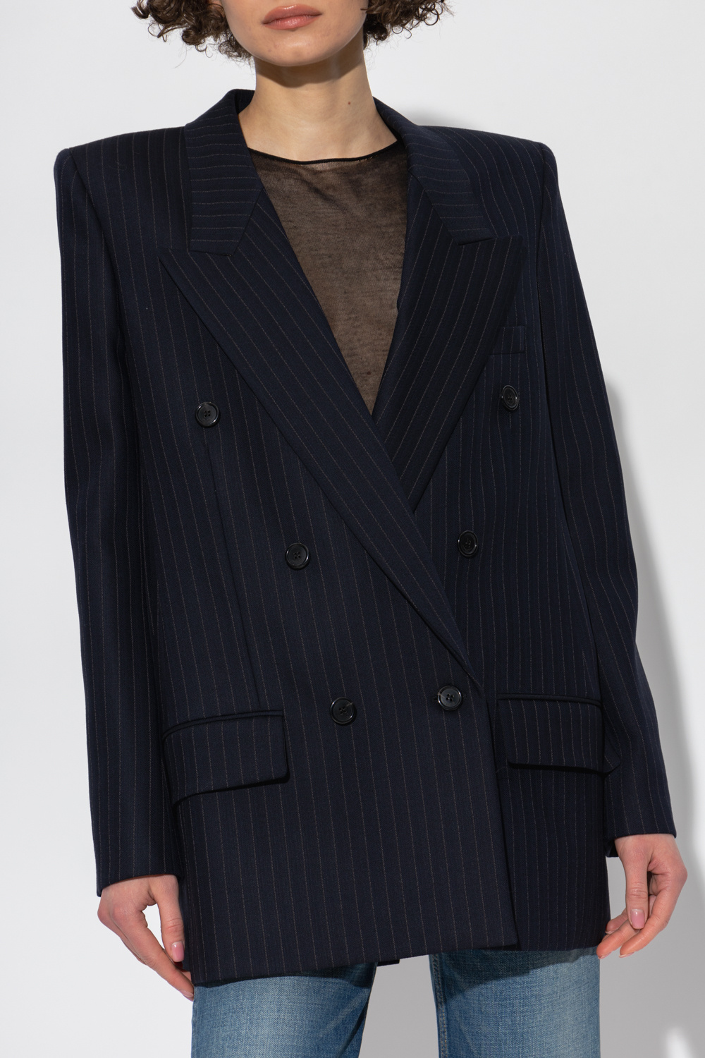 Saint Laurent Pinstripe blazer