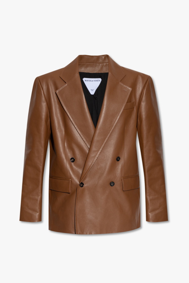 Leather blazer od Bottega Veneta
