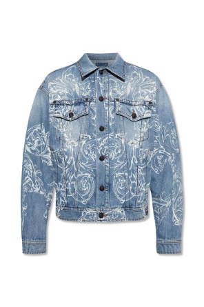 Printed denim jacket od Versace Jeans Couture