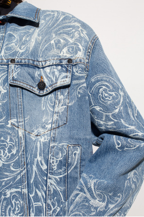 Versace Jeans Couture Printed denim Cotton jacket