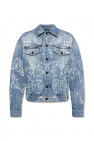 Versace Jeans Couture logo-patch embroidered bomber jacket