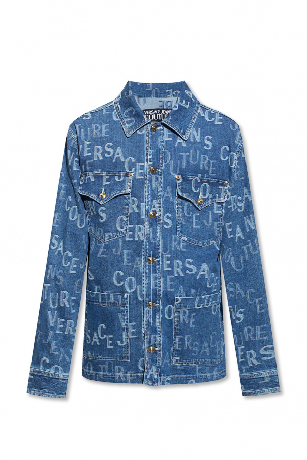 Versace Jeans Couture Denim jacket with logo