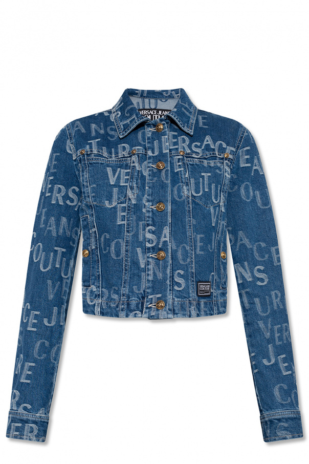 Versace Jeans Couture Denim jacket with logo