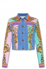 Versace Jeans Couture MULTICOLOUR Jacket with Sun Flower Garland motif