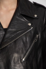 Gucci Oversize leather jacket