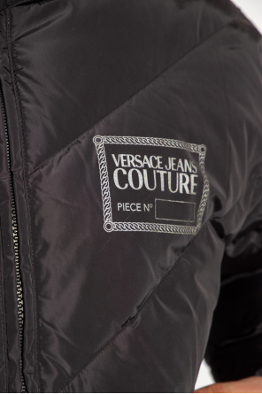 Versace Jeans Couture UNRAVEL PROJECT tie neck shirt