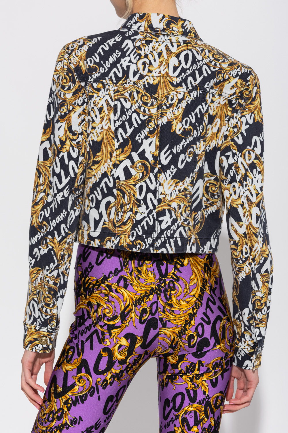 Versace Jeans Couture Patterned jacket