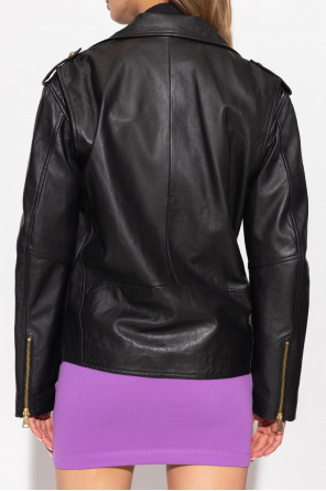 Nike Sportswear Fleece Ανδρική Μπλούζα με Leather jacket