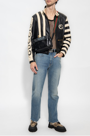 Leather jacket od Gucci