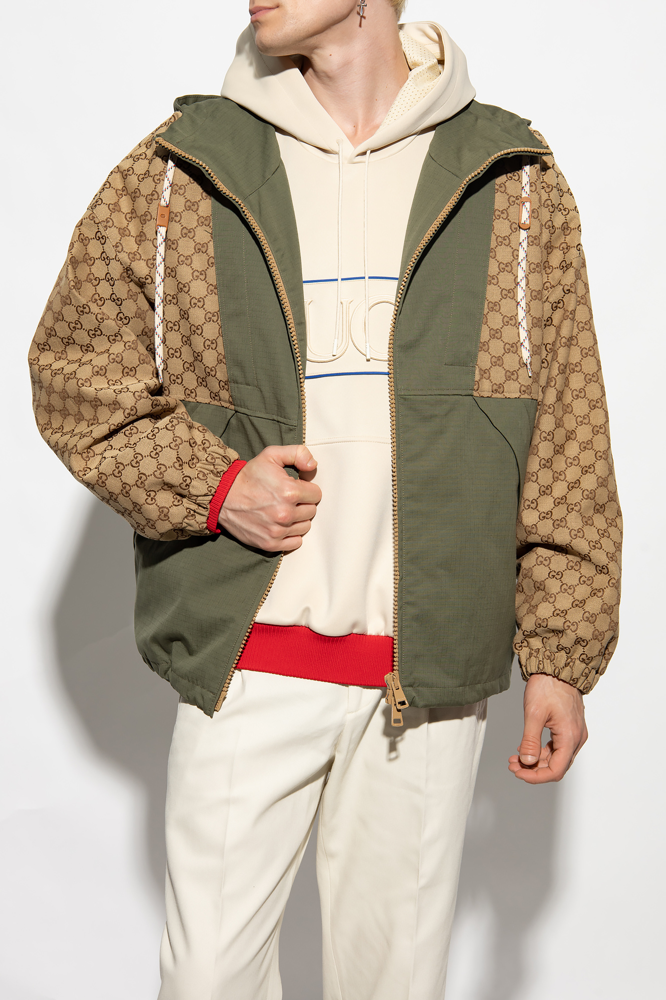 Gucci raffia jacket