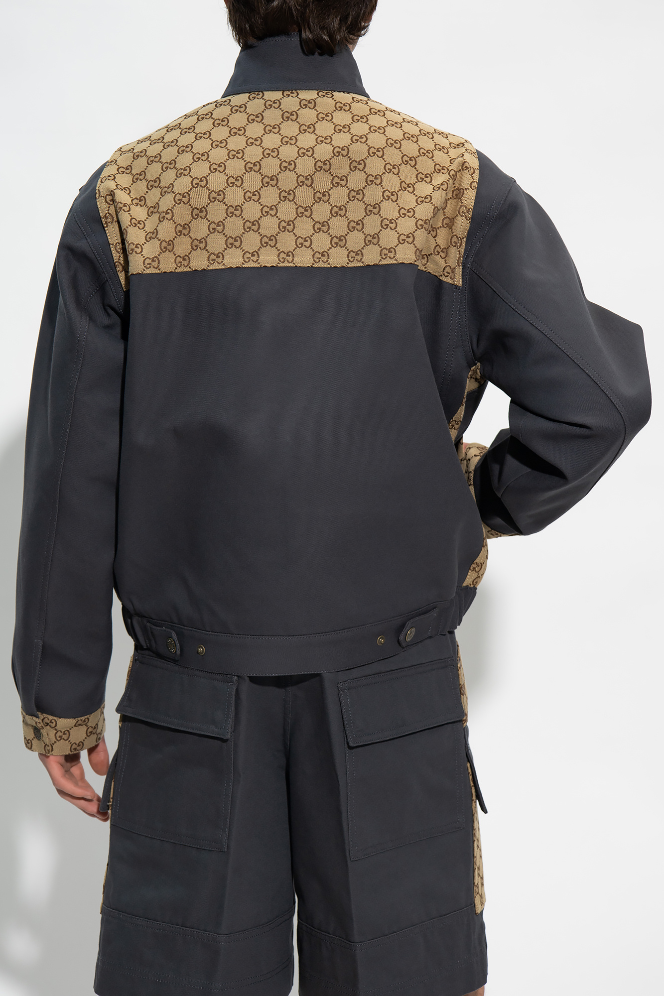 gucci ace Jacket with monogram