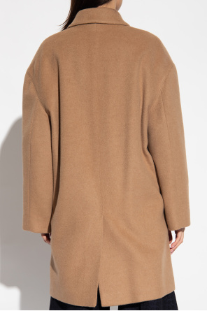 Gucci shoulder Camel wool jacket