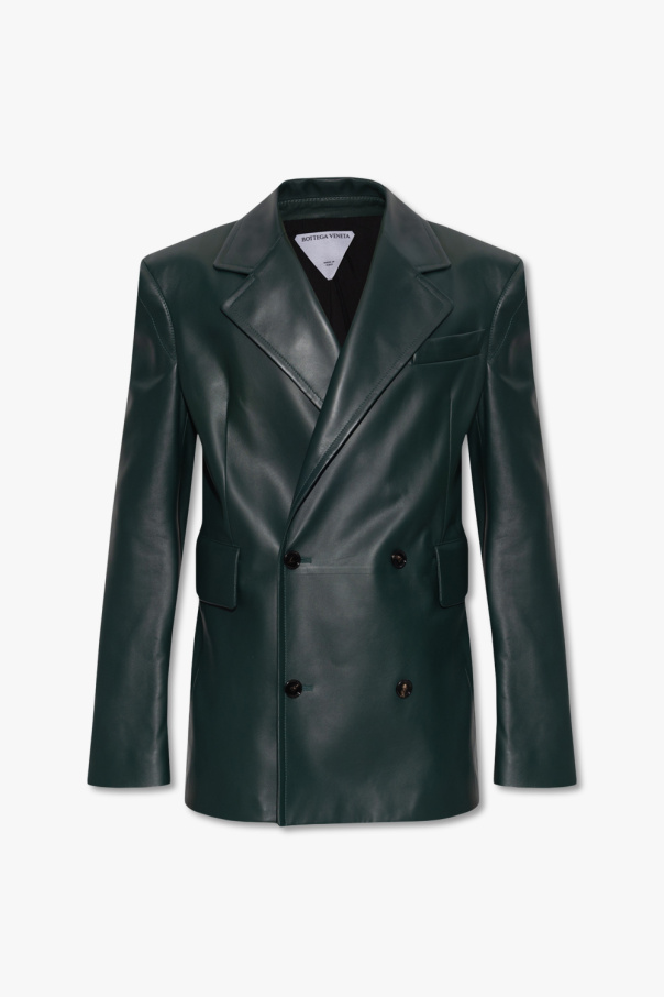 Leather blazer od Bottega Veneta