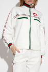 Gucci WHITE Sweatshirt with standing collar