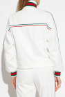 Gucci WHITE Sweatshirt with standing collar